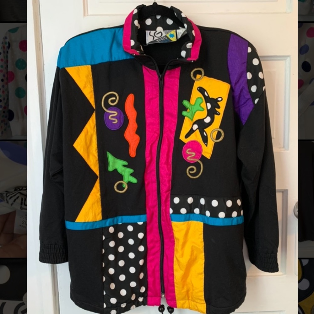 Vintage Saint Germain windbreaker
